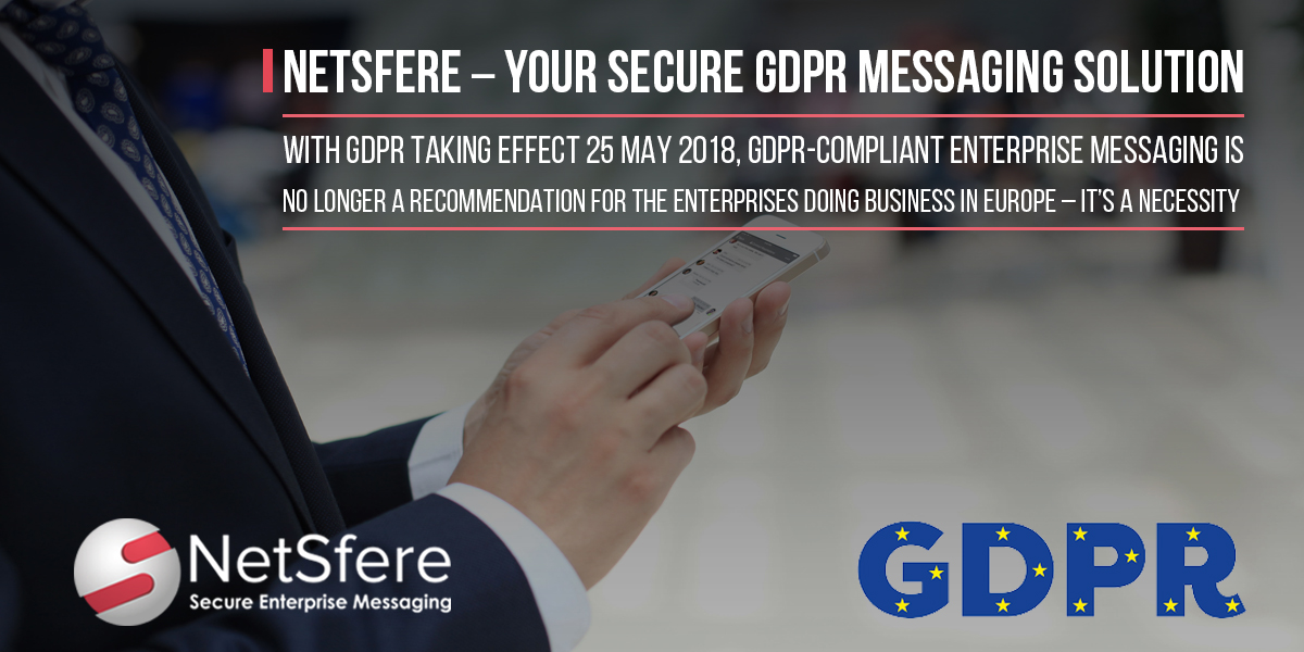GDPR Compliant Secure Messaging Solution